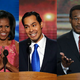 Michelle Obama; Julian Castro; Emanuel Cleaver (Getty Images)